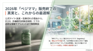 2026年最新】ベジママは販売終了？現在の入手方法とピニトール配合の代替サプリを徹底比較