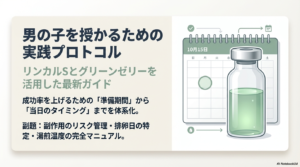 男の子希望のグリーンゼリー特化ガイド！成功率を上げる最新妊活