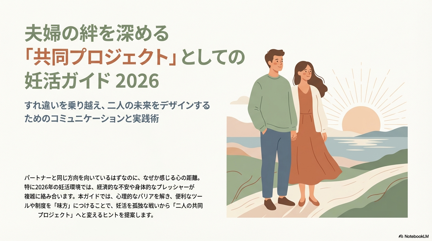 夫婦のコミュニケーションと協力で進める2026年の妊活ガイド